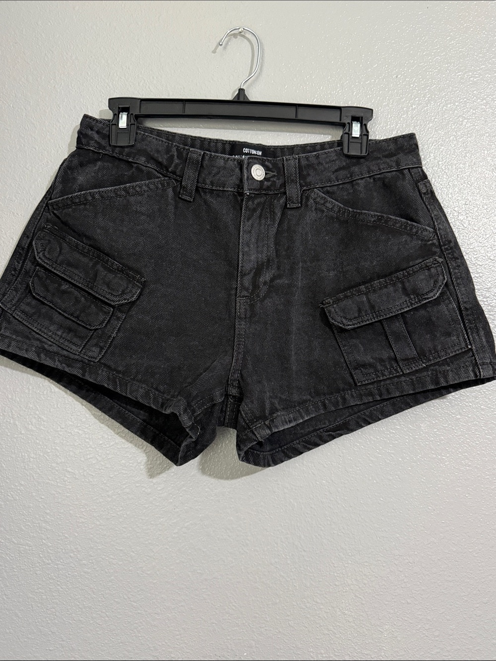 Cotton On Mini Cargo Denim Shorts